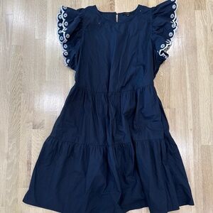 J Crew Navy Dress Size XXL